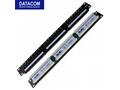 DATACOM Patch panel 19" UTP 24 port CAT5E LSA 1U B