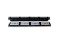 DATACOM Patch panel 24x RJ-45, Cat5e UTP, 1U, 19" 
