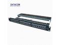 DATACOM Patch panel 19" STP 24 port CAT6 LSA 1U BK