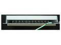 Patch panel Box 8-port Cat5e STP na zed´