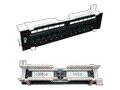 DATACOM Patch box UTP 12 port CAT5E DUAL BK