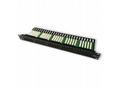 DATACOM Patch panel ISDN 50p.1U Integrovaný BLACK,