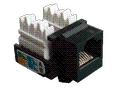 DATACOM Keystone RJ45 UTP CAT5E (110) KLASIK černý