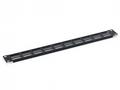 TRITON 19" záslepka 1U perforovaná oválem 36 x 6 m