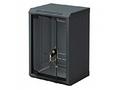 10" rack jednodílný 4U, 260 TRITON černý dveře skl