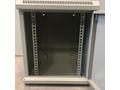 10" rack jednodílný 9U, 280 DATACOM šedý plech.dv.