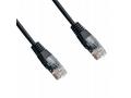 DATACOM Patch cord UTP CAT5E 1,5m černý