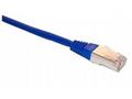 Patch cord FTP cat5e 0,25M modrý