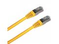 Patch cord FTP cat5e 0,5M žlutý