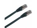 Patch cord FTP cat5e 1M černý