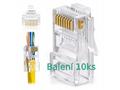 W-Star Konektor UTP RJ45EZ Cat5e 10ks pozlacený 5S