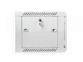 Nástěnný rack 19" 6U 600X450mm šedý flat pack