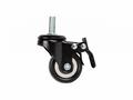 LANBERG CASTORS X4 WITH THREAD AND BRAKE FOR WALL 