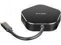 D-Link DUB-M420 4-in-1 USB-C Hub with HDMI and Pow
