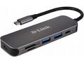 D-Link DUB-2325, E 5-in-1 USB-C Hub with Card Read