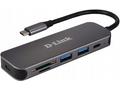 D-Link 5-in-1 USB-C Hub with Card Reader