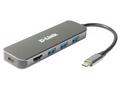 D-Link DUB-2333 5-in-1 USB-C Hub with HDMI, Power 