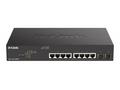 D-Link DGS-1100-10MPV2 10-Port PoE+ Gigabit Smart 