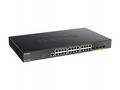 D-Link DGS-1250-28XMP, E 24-port Gigabit PoE Smart