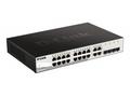D-Link DGS-1210-16, 16-port 10, 100, 1000 Gigabit 