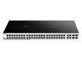 D-Link DGS-1210-52, E L2, L3 Smart+ switch, 48x Gb