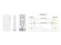 MikroTik RBwAPG-60adkit 60GHz spoj Wireless Wire