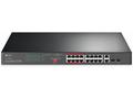 TP-LINK TL-SL1218MP 16-Port 10, 100Mbps PoE+ Switc