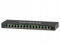 NETGEAR 16PT GE PLUS SWCH W, POE+