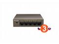 Tenda TEF1105P-4-63W PoE AT switch 4x PoE 802.3af,