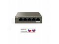 Tenda TEG1105P-4-63W PoE AT switch 4x PoE 802.3af,