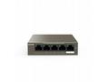 Tenda TEG1105P-4-63W PoE AT switch 4x PoE 802.3af,