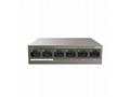 Tenda TEF1106P-4-63W PoE AT switch 4x PoE 802.3af,