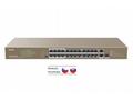 Tenda TEF1126P-24-410W PoE AF, AT switch - 24x PoE