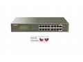 Tenda TEG1116P-16-150W PoE AT Gigabit switch 16x 1