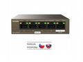 Tenda TEG1105PD PoE PD Gigabit switch, 1x PoE IN, 