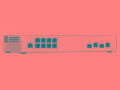 QNAP řízený switch QSW-M2108-2C (8x 2,5GbE RJ45 a 