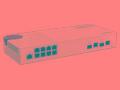 QNAP řízený switch QSW-M2108-2C (8x 2,5GbE RJ45 a 