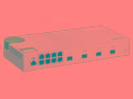 QNAP řízený switch QSW-M408S (12portů: 8x Gigabit 