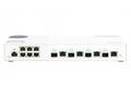 QNAP řízený switch QSW-M2106-4C (6x 2,5GbE RJ45 a 