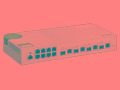 QNAP řízený switch QSW-M408-4C (12 portů: 8x Gigab
