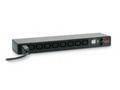 APC Rack PDU, Switched, 1U, 16A, 208, 230V, (8)C13