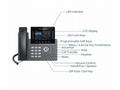 Grandstream GRP2615 SIP telefon, 4.3" TFT bar. dis