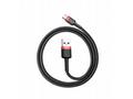 Baseus CATKLF-B91 Cafule Kabel USB-C 3A 1m Red, Bl