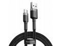 Baseus CATKLF-BG1 Cafule Kabel USB-C 3A 1m Grey, B