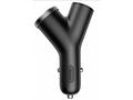 Baseus CCALL-YX01 Nabíječka do Auta Y Type 2xUSB +