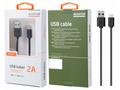 Datový kabel, USB-C, 2A, 1m, prodloužený konektor 