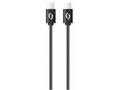 ALIGATOR Datový kabel POWER 3A, USB-C, USB-C, čern