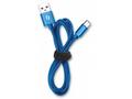 ALIGATOR PREMIUM Datový kabel 2A, Lightning modrý