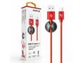 ALIGATOR PREMIUM Datový kabel 2A, USB-C červená