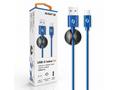 ALIGATOR PREMIUM Datový kabel 2A, USB-C modrá